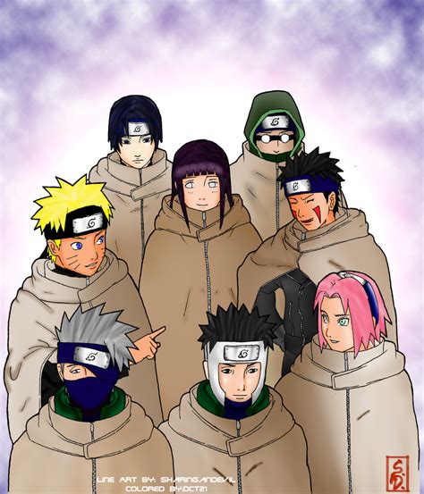 The Konoha 8 By Dct21 On Deviantart