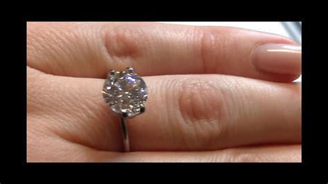 261 Ct Round Brilliant Laser Drilled And Clarity Enhanced Diamond Youtube