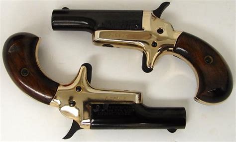 Colt Derringer Short Caliber Derringers Pair Of S Vintage Colt Derringers Presented To