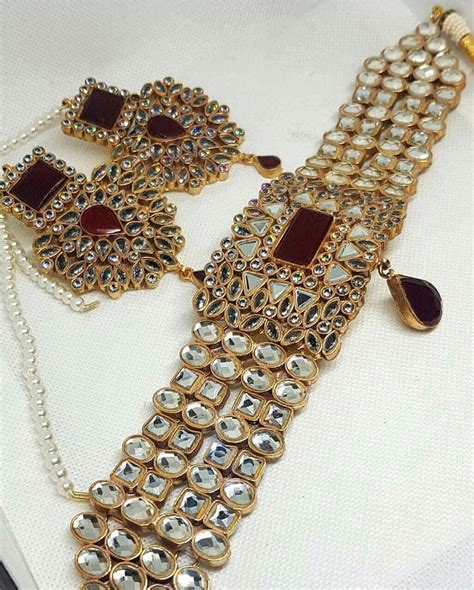 Bridal Kundan Necklace Latest Design Nameera By Farooq