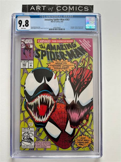 Amazing Spider Man 363 3rd Appearance Of Carnage Cgc Catawiki