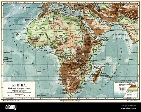 Map Of Africa 1890 Hi Res Stock Photography And Images Alamy