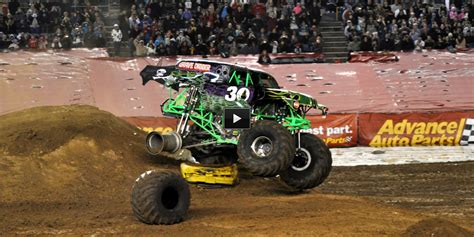 Grave Digger Truck Best Of Moments Crashes Jumps Accidents