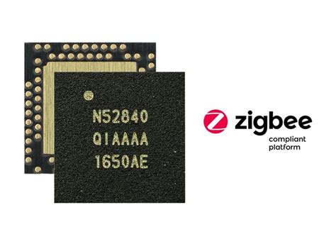 nRF52840 SoC and supporting dev kit certified as a Zigbee Compliant ...