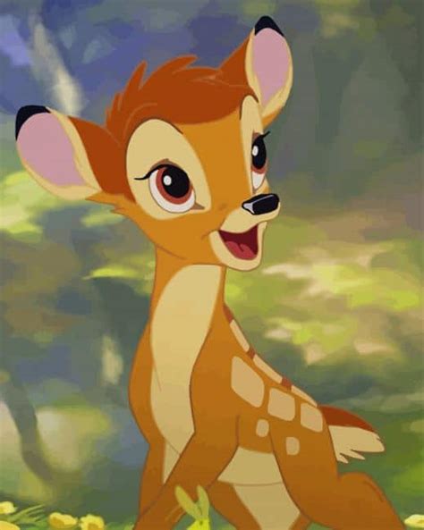 Cute Bambi New Paint By Number Canvas Paint By Numbers