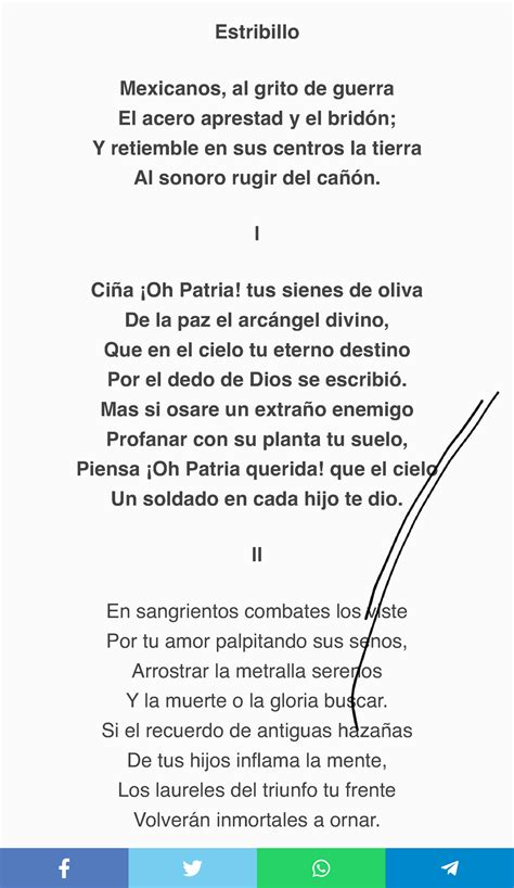 Himno Nacional Mexicano Completo Letra Completa Del Himno De México