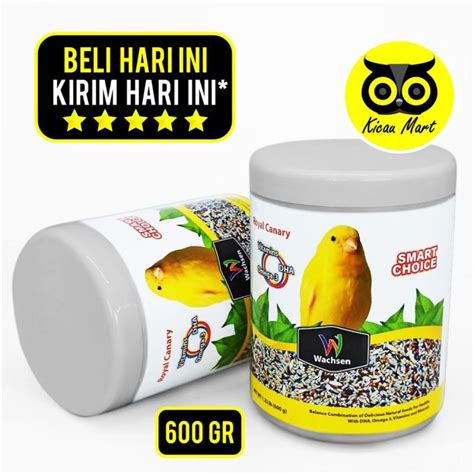 Jual Pakan Kenari Wachsen Smart Choice Royal Canary Belgian Formula