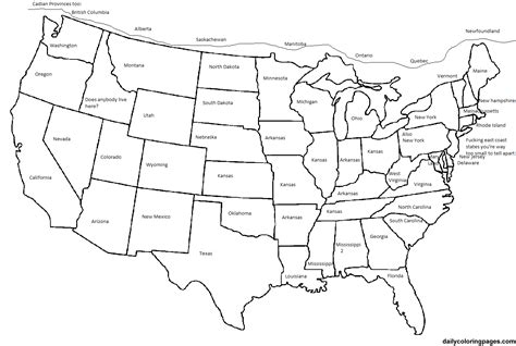 Us Map With States And Capitals Labeled