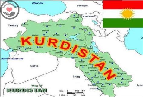 Kurdistan Map Kurdistan Mappa Geografia Mondo