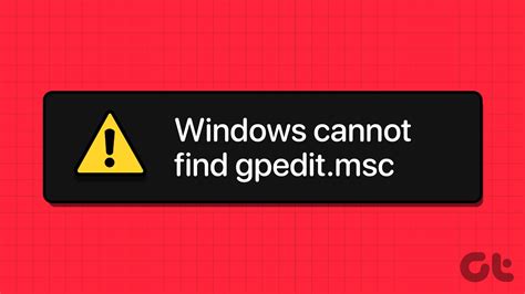 Ways To Fix Gpedit Msc Not Found On Windows Digistart