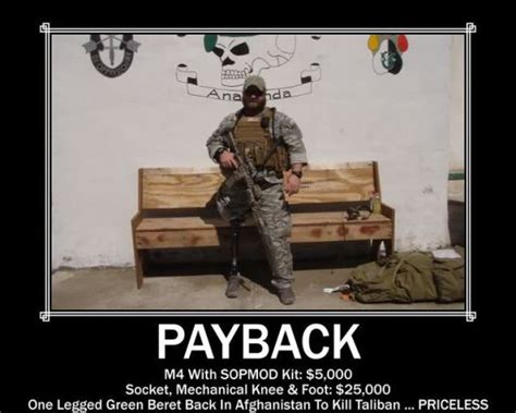 Payback Military Humor