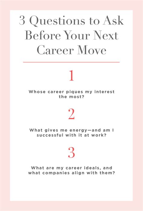 3 questions to ask before your next career move cupcakes and cashmere