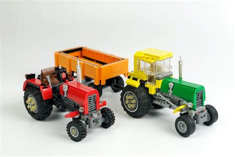 Tractor Tractors Lego Tractor Cool Lego