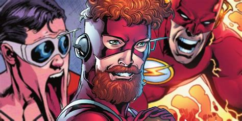 The Flash Gives Wally West A Hairy New Superhero Look