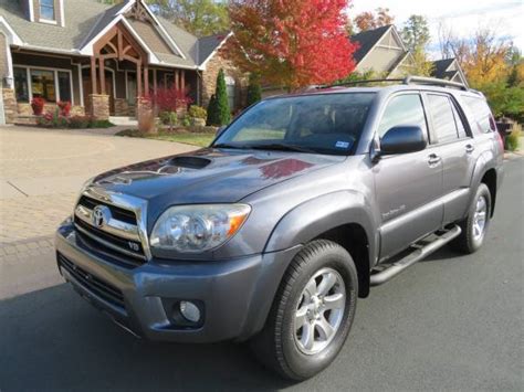 Toyota 4runner V8 Sport 4x4 Leather Very Low Miles Cars And For Sale