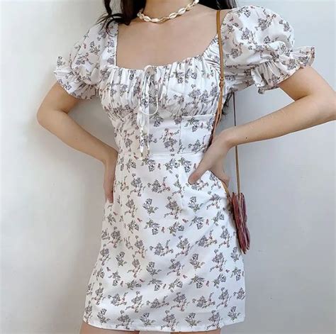 Thea Floral Dress Indie Dresses Aesthetic Dress Fashion