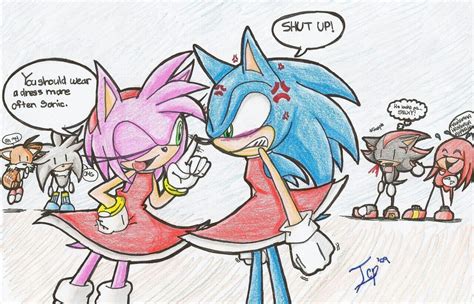 Image Sonic V S Amy Sonic And Amy 10648831 1280 823 1