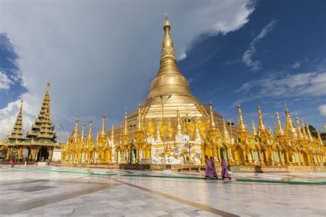 Capital Citymayanmar Burma Shwedagon Pagoda Yangon Travel And