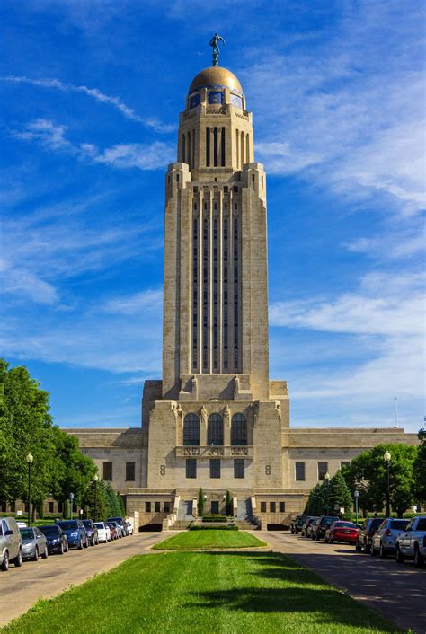 Nebraska Capitol Tower Midwest Travel National Historic Landmark