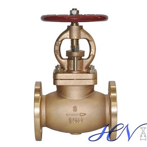 Marine Bronze Flanged Manual Globe Valve From China Manufacturer Hangna