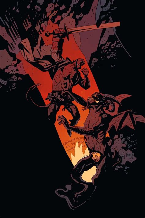 Pin By Theparademon14 On Hellboy Mike Mignola Hellboy Comic Mike
