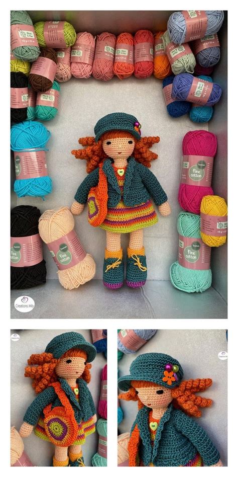 amigurumi baker lily doll free pattern free amigurumi patterns bonecas de crochê boneca de