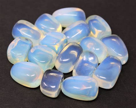 Opalite Tumbled Stones Choose How Many Pieces A Grade Tumbled