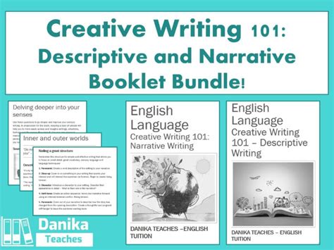 Creative Writing Bundle Gcse Skills Teaching Resources