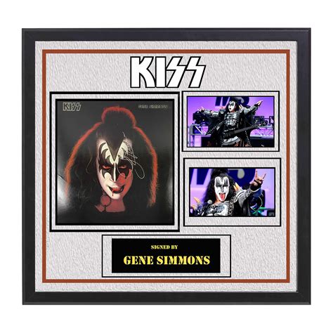 Kiss Signed Album Gene Simmons Signed Albums Touch Of Modern