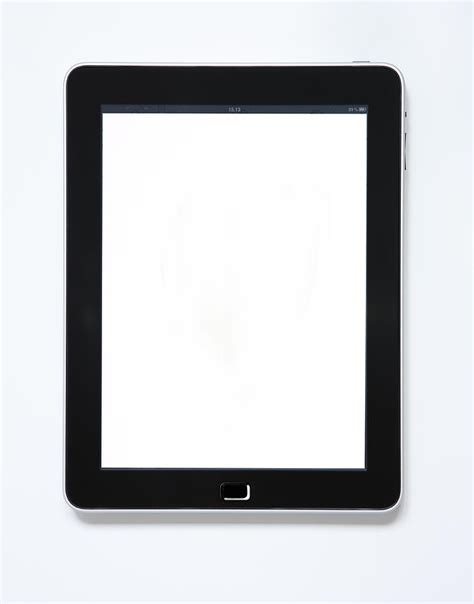 Digital Tablet With A Blank White Screen Photograph By Vincenzo Lombardo