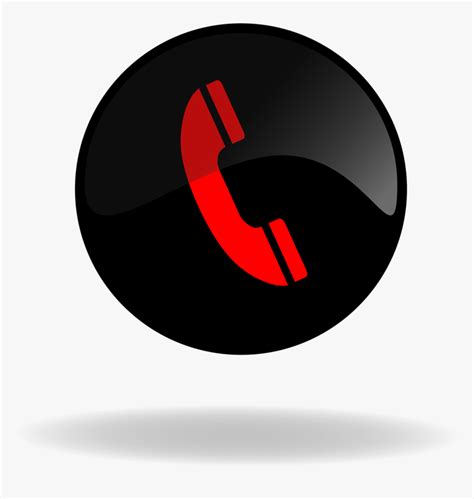 Red Phone Icon Png Transparent