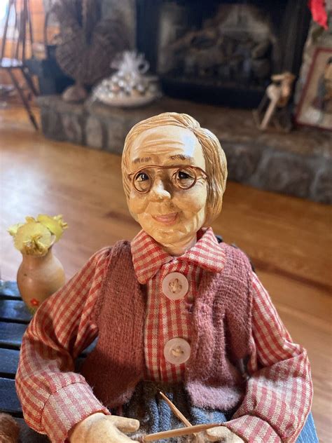 Vintage Grandma And Grandpa Dolls Plastic Heads And Feet Ebay