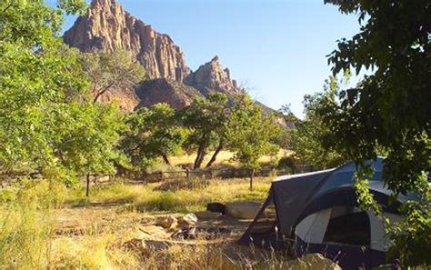 South Campground At Zion National Park Now Accessible By Online