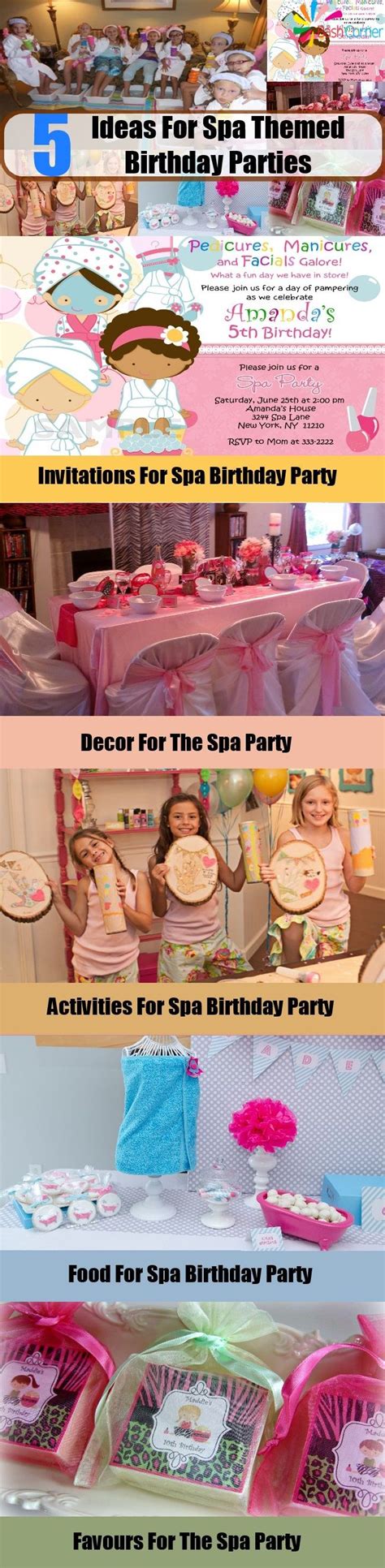 Maybe you would like to learn more about one of these? 5 Ideas For Spa Themed Birthday Parties | Spa party theme ...