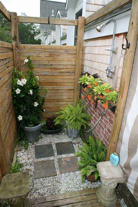 So, in the interest of comfort, you may want to wait until warmer months before building. 30 Cool Outdoor Showers to Spice Up Your Backyard ...