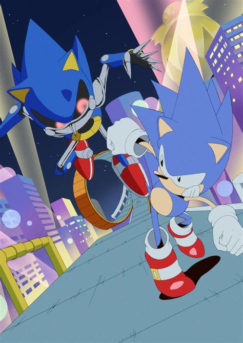 Sonic And Metal Sonic Sonic Fond Décran 44410841 Fanpop