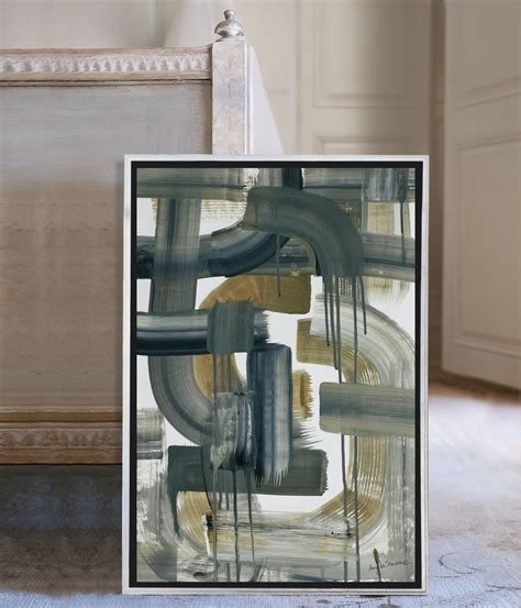 This neutral piece would make a great addition to most decor. Uptick | Abstract art for sale, Living room style ...