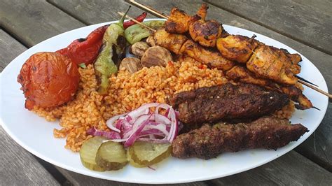 Mix Grill Platter With Bulgur Turkish Cuisine Restaurant Style By Life And Cooking Youtube