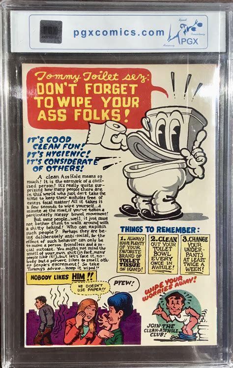 Your Hytone Comix St Print Pgx Like Cgc Graded Nm By Crumb