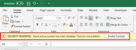 Excel Macros Disabled How To Enable Macros Automate Excel