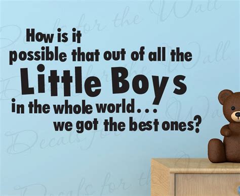 How Possible That Out All Little Boy Boy Room By Decalsforthewall