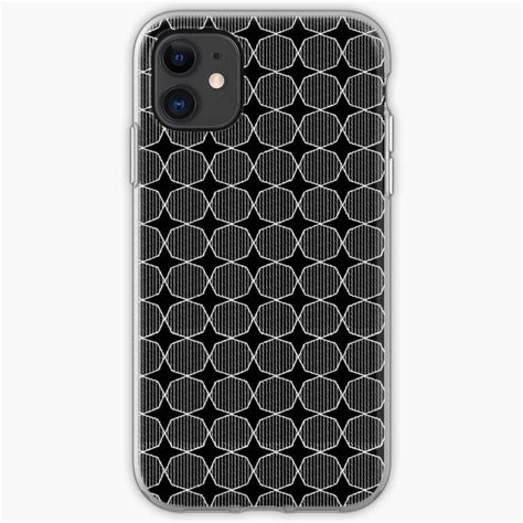 Optical Geometric Seamless Pattern Iphone Case By Blacklinesw9