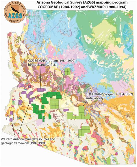 The Geological Exploration Of Arizona The Role Of State And Federal