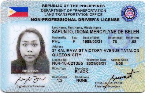 Blood Type On Drivers License