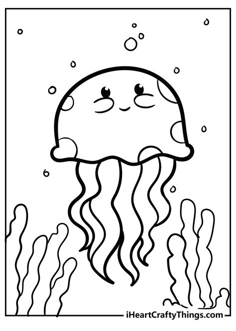 Realistic Sea Creature Coloring Pages