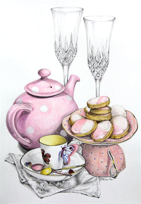 So Pret Tea Декупаж Винтаж поздравительные открытки Чайное искусство