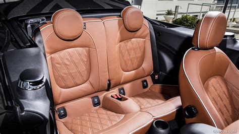 2016 Mini Convertible Open 150 Edition Interior Rear Seats Caricos