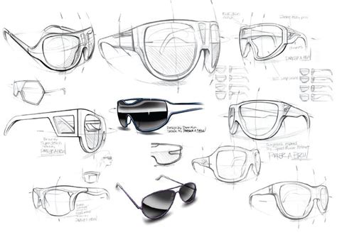 Sketching Practice Products Sunglasses Design Sketch Glasses Sketch Industrial Design Sketch