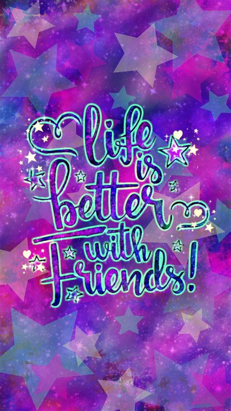 Glitter Bff Girly Cute Wallpapers For Girls Download Free Mock Up
