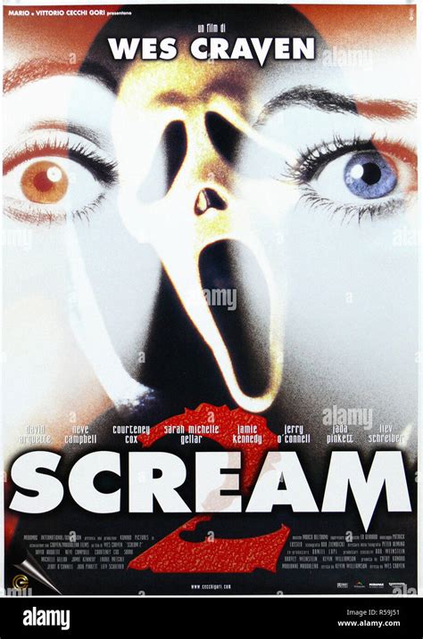 Scream Original Movie Poster Stock Photo Alamy